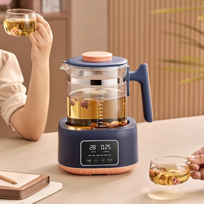 1300ml Infant Thermostatic Milk Regulator Baby Kettle 72 Hours Keep Warm Hot Water Smart Insulation Pot Milk Powder Warmer 220V