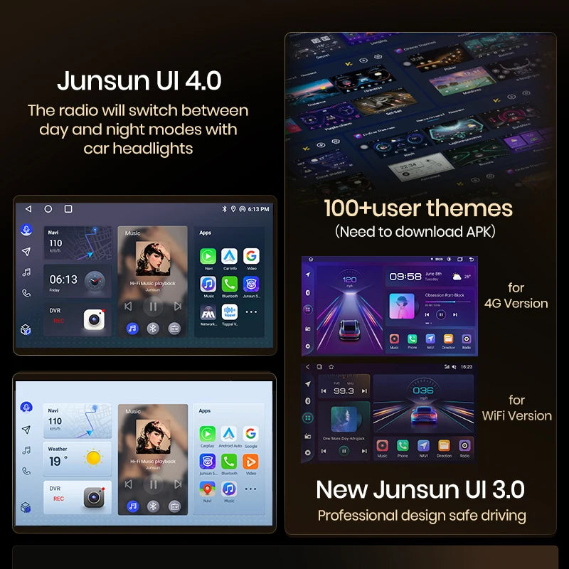 Junsun V1 Plus Car Radio For VW Volkswagen Touareg 2004 - 2011 Transporter wireless CarPlay Android Auto No 2 din 2din DVD