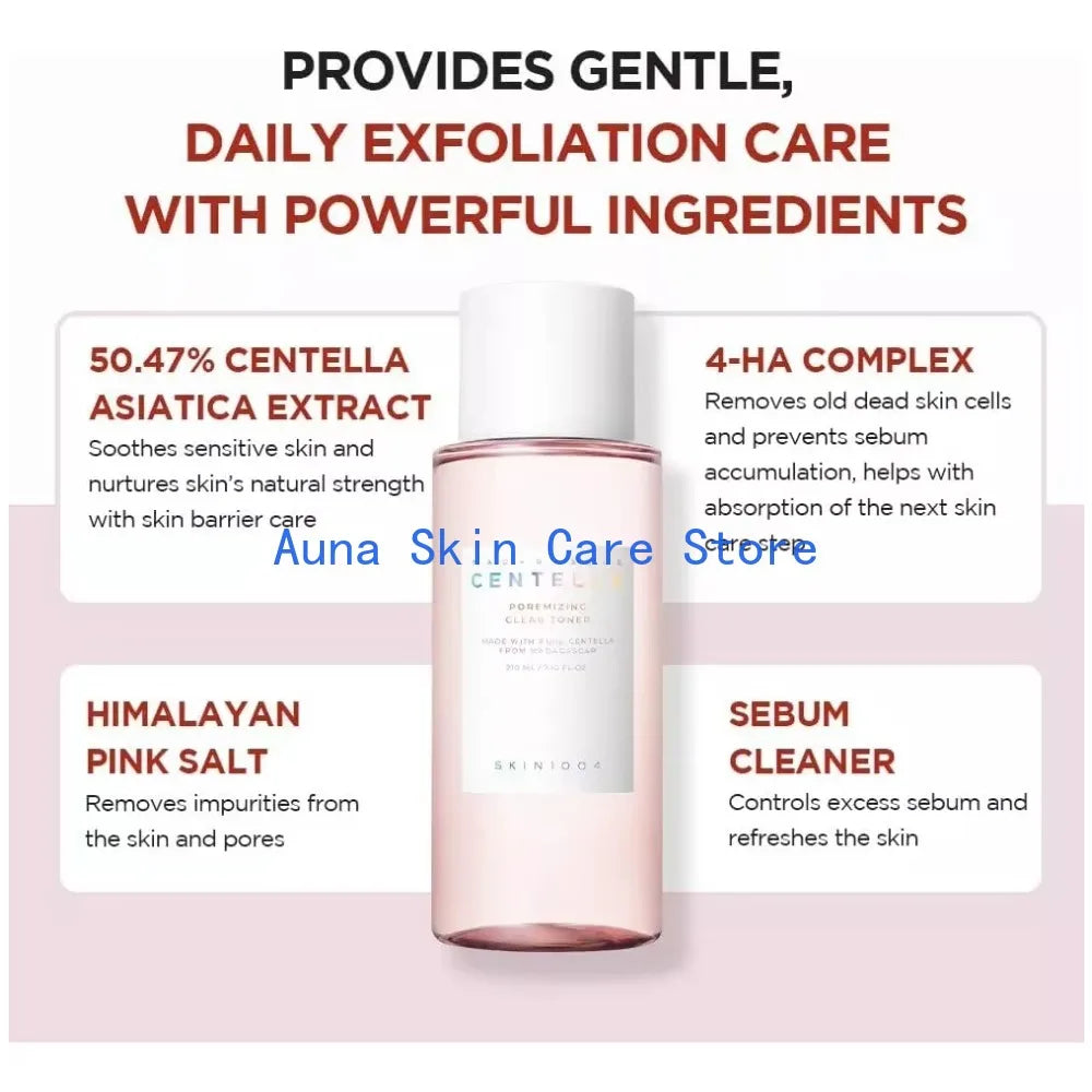 Skin1004 Centella Asiatica Skin Care Korean Set Moisturizing Toner Essence Sunscreen Cleanser Makeup Remover Oil Essence