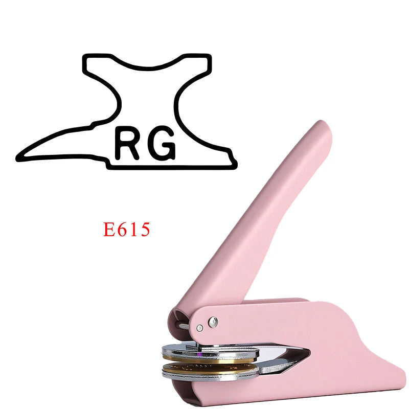 Custom Embosser Stamp LOGO DIY Personalized Book Embosser Seals for Letter Head Wedding Envelope Graduation Christmas Decoration