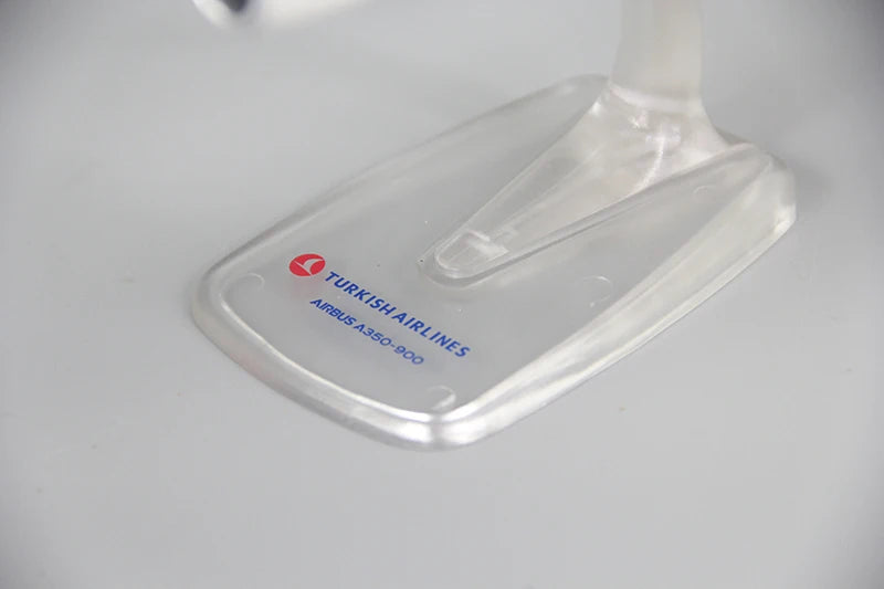 1/200 Scale A350 A350-900 Turkish Airline Aircraft Plastic ABS Assembly Plane Model Airplanes Model Toy For Collection