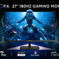 New ARZOPA 27inch 180Hz 2K FastIPS QHD PC Monitor 1ms FreeSync Gaming monitor,M1RC