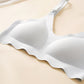 2pcs Pregnant Women'S New Comfortable And Breathable Ultra-Thin Nursing Bra, Detachable And Skin Friendly Nursing Text