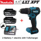 100%Original Makita DDF487 Cordless Driver Drill Brushless Electric Impact Screwdriver Rechargeable Power Tool 18V With battery