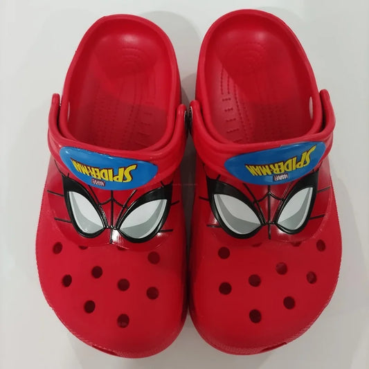 Cartoon Anime Spiderman Children Slippers Kids Non Slip Beach Sandals Home Leisure Cute Eva Shoes Closed Toe Slip On Clogs Gift
