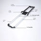 Aluminium Case Special Trolley Bar Adjustable Handle Parts ForTravel Suitcase Trolley Luggage Bag Accessories Sturdy And Durable