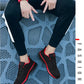 Men Running Walking Knit Shoes Fashion Casual Sneakers Breathable Sport Athletic Men Sneakers Casual Shoes Big Size 36-48