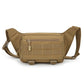 Men's Tactical Fanny Pack Nylon Waist Bag Large Capacity Waterproof Hiking Sports Crossbody Shoulder Bag for Cycling Travel