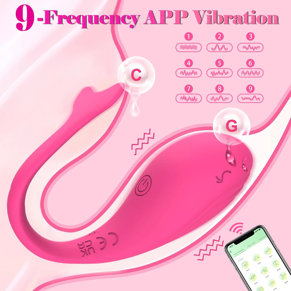 Wireless Bluetooth APP Vibrator Female Remote Control Egg Clitoris Stimulator G Spot Massager Sex Toys for Women Adults Panties