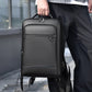 Executive Backpack Men PU Leather USB Charging Satchel Briefcase Office Travel Laptop Office Business Shoulder Back Pack Male