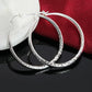 Charms 3CM circle hoop Earrings for Women fashion Pretty wedding party Jewelry Holiday gifts