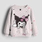 Christmas Kids Sportswear Baby Girls Hello Kitty Clothes Long Sleeve Cartoon Sweatshirt Tops Kuromi Girls Dance Team Hoodie