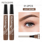 6 Colors 1pc Eyebrow Pen Waterproof 4 Split Tip Eyebrows Pen Eyebrow Tattoo Pen Waterproof Liquid Black Eyebrow Makeup Pencil