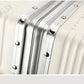 KO-KU New Front Opening Travel Suitcases 20/24/26/28 inch carrier Aluminum Frame Large Capacity Luggage USB Charging TSA Lock