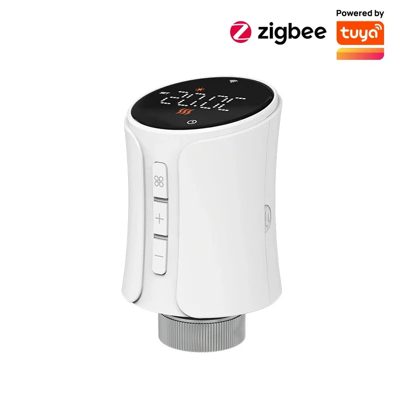 Tuya Thermostatic Radiator Valve Zigbee Thermostat Radiator Valve Tuya Zigbee Smart Home Wifi  Temperature Controller Alexa