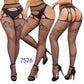 Women Sexy Suspender Stockings Open Crotch Pantyhose Fishnet Tights Hot Fashion Night Party Mesh Net Leggings Garters Hosiery