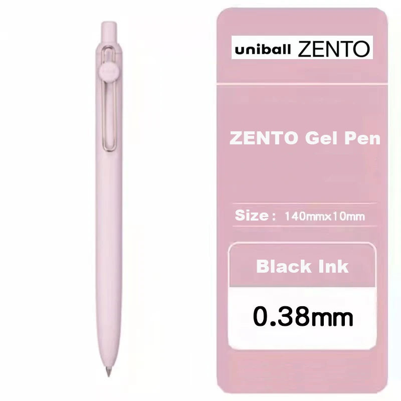 Japan Uni/Mitsubishi Uniball ZENTO series Gel Pen,Small Core 2nd 0.38/0.5mm Business Office Signing stylo back to school station