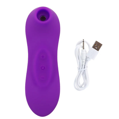 Powerful Suction Cup Clitoral Sucking Vibrator for Women Female Clitoral Nipple Oral Vacuum Stimulator Massager Adult Products