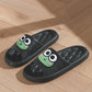 Summer Beach Slides Bathroom Anti Slip Slipper Non-Slip Home Flip Flops Cartoon Frog Soft Sandals