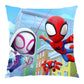 Cute Cartoon Spidey And His Amazing Friends Pillow Covers Decorative Home Double-sided Print Square Pillow Decoration Pillowcase