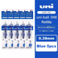 Japan Uni/Mitsubishi Uniball ZENTO series Gel Pen,Small Core 2nd 0.38/0.5mm Business Office Signing stylo back to school station