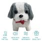 2026 New Cute Plush Robot Puppy Interactive Walking Simulated Puppy Barking Tail Wagging Puppy Plush Toy Chilren without Battery