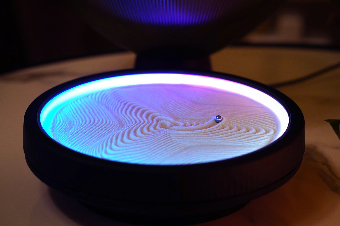 Automatic DIY sand painting robot ornament with customizable patterns, automatic sand art table