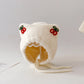 Winter Baby Plush Ear Protection Hat Cute Cherry Toddler Headgear Bonnet Thick Warm Kids Earmuffs Cap 8-36Month Children Beanies