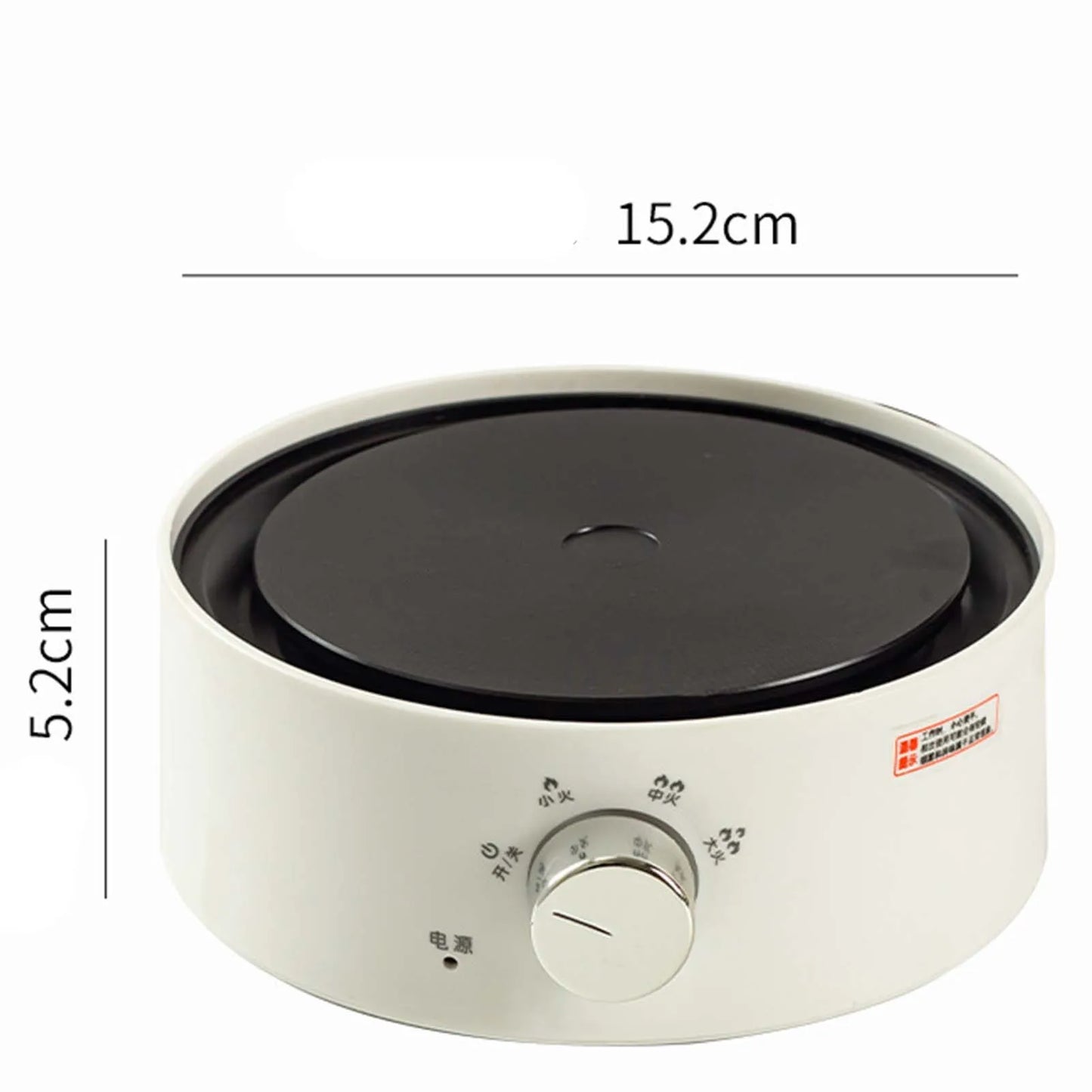 1Pc Electric Mini Heater Stove 360 Degree Vertical Heating Portable Countertop Hot Plate for Home Coffee Tea Water Heater 220V