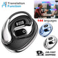 Ai Translators Earphone 144 Languages  Wireless Bluetooth 5.4 Smart Voice Real time Translator Headphones For Travel Business