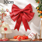 New 30/50/75cm Christmas Giant Bow Large Handmade Bow Knot Kit Party Background Multi-scene Christmas DIY Decor Festivity Decor
