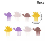 Fruit Fork Cartoon Kids Cake Fruit Toothpick Mini Animal Fork Food Grade Plastic Bento Lunch Bento Accessories Party Decor