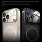 Luxury Large Frame Glass Lens Protect New Phone Case for iPhone 17 Air 16 15 14 13 Pro Max 17 Pro Magsafe Magnetic PC Hard Cover