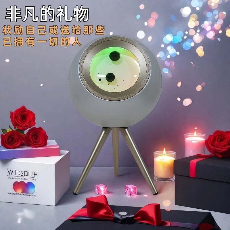 Venom Bluetooth Speaker,Magnetic Fluid Pickup Light,Decompression Creative Table,Men's And Women's Gift,High Soun