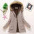 Korean Style Thickened Long Cotton Jacket Women's Winter Coat with Fleece Lining And Fur Collar Slim Fit plus Size Top