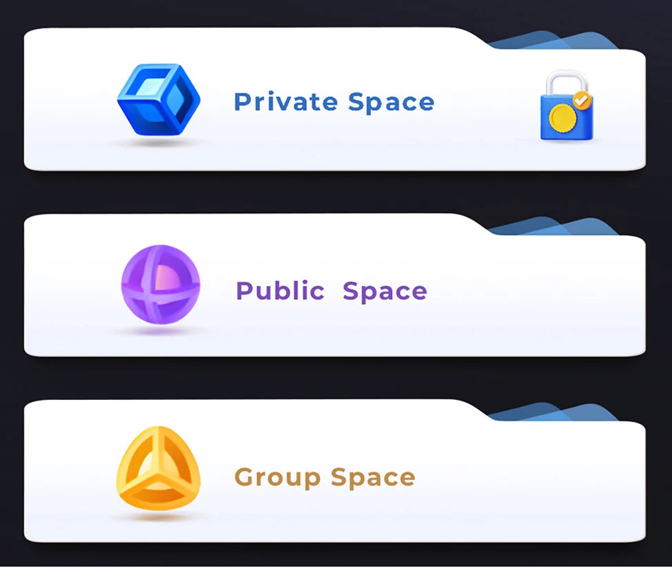 ORICO Personal Cloud NAS Storage SDVN 3.5"Data Securit Network Attached Storage with Automatic Cooling Fan Remote Access MetaBox