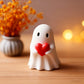 Cute Ghost Resin Decoration - New Halloween Creative Statue, Small Ornament for Home, Garden & Gift-Giving