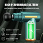 Portable Button Fascia Gun Deep Tissue Massage Mini Lightweight and Adjustable Speed Massage Equipment Suitable for the Body