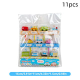 Fruit Fork Cartoon Kids Cake Fruit Toothpick Mini Animal Fork Food Grade Plastic Bento Lunch Bento Accessories Party Decor