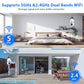 Hiseeu 3MP Wifi PTZ IP Camera E27 Light Bulb Camera Night Vision Auto Tracking Two-way audio Wireless CCTV Surveillance Security