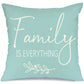 Home Warmth on Pillowcases Cover Bedroom Sofa Decoration Polyester Cushion Cover with Zipper