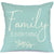 Home Warmth on Pillowcases Cover Bedroom Sofa Decoration Polyester Cushion Cover with Zipper