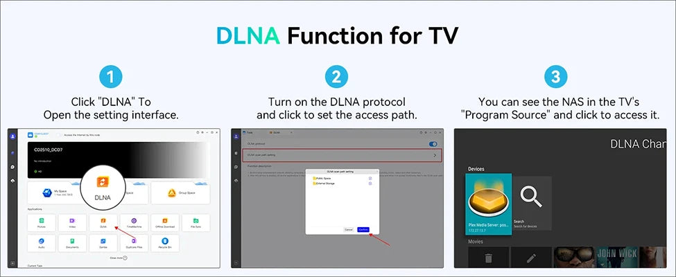 ORICO Personal Cloud NAS Storage SDVN 3.5"Data Securit Network Attached Storage with Automatic Cooling Fan Remote Access MetaBox