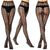Sexy Mesh Stockings Print Patterns Flower Heart Skull Nylon Push Up  Slim Women Fishnet Tights Y2k Party Club Gothic Pantyhose