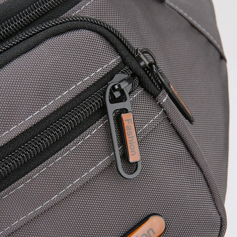 Waterproof Men's Waist Pack Fanny Pack with Adjustable Strap for Travel Sports Running - Quick-Access Outdoor Waist Bag