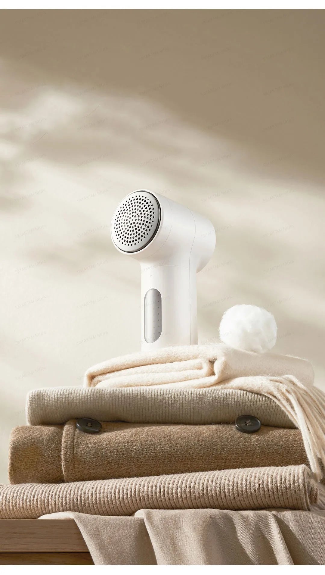 XIAOMI MIJIA Lint Remover 2nd,180min Battery,Fabric Shaver Clothes,6-Blade Strong Suction,USB Rechargeable,Fluff Pellet Removers