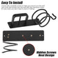 Hair Dryer Holder Rack Organizer Hair Straightener Holder Storage Rack Bathroom Shelf Storage Accessories Wall Mounted