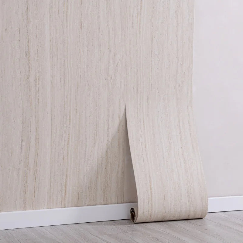 Imitate Travertine Wallpapers 3D Slate Textured Thickening Foam Self Adhesive Wall Stickers Suitable for Smooth and Flat Walls