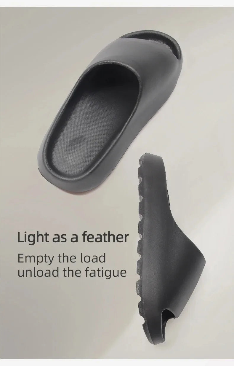 Fashion Brand Women Slippers  Classic Sports Sandals Men Casual EVA Flat Slippers Unisex Outdoor Indoor Shoes Beach Slides