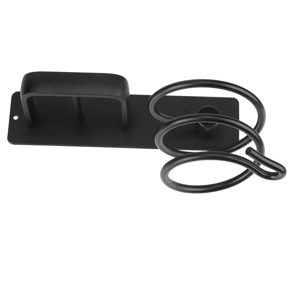 Hair Dryer Holder Rack Organizer Hair Straightener Holder Storage Rack Bathroom Shelf Storage Accessories Wall Mounted